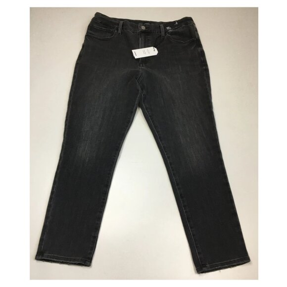 NWT EXPRESS Flexx Dark Gray High Rise Ultra Hyper Stretch Skinny Jeans 3 Sizes - Picture 1 of 13